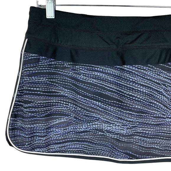 Athleta Ramp It Up Skort Black Grey Running Active Women’s 6 - Picture 2 of 12